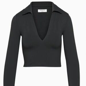 Aritzia Contour Polo Longsleeve